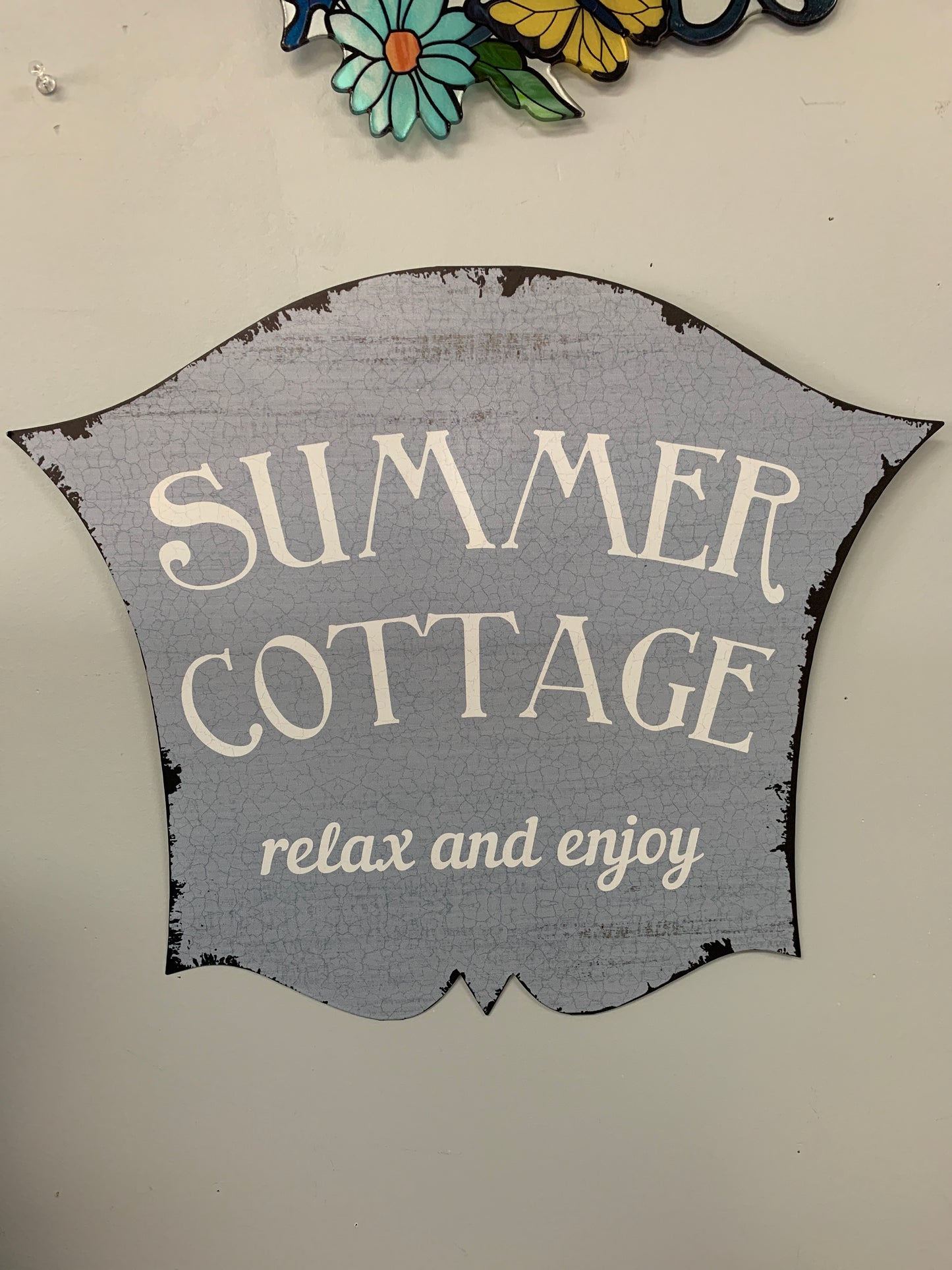 Summer cottage sign