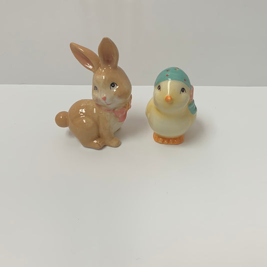 Bunny & Chick Salt & Pepper Set