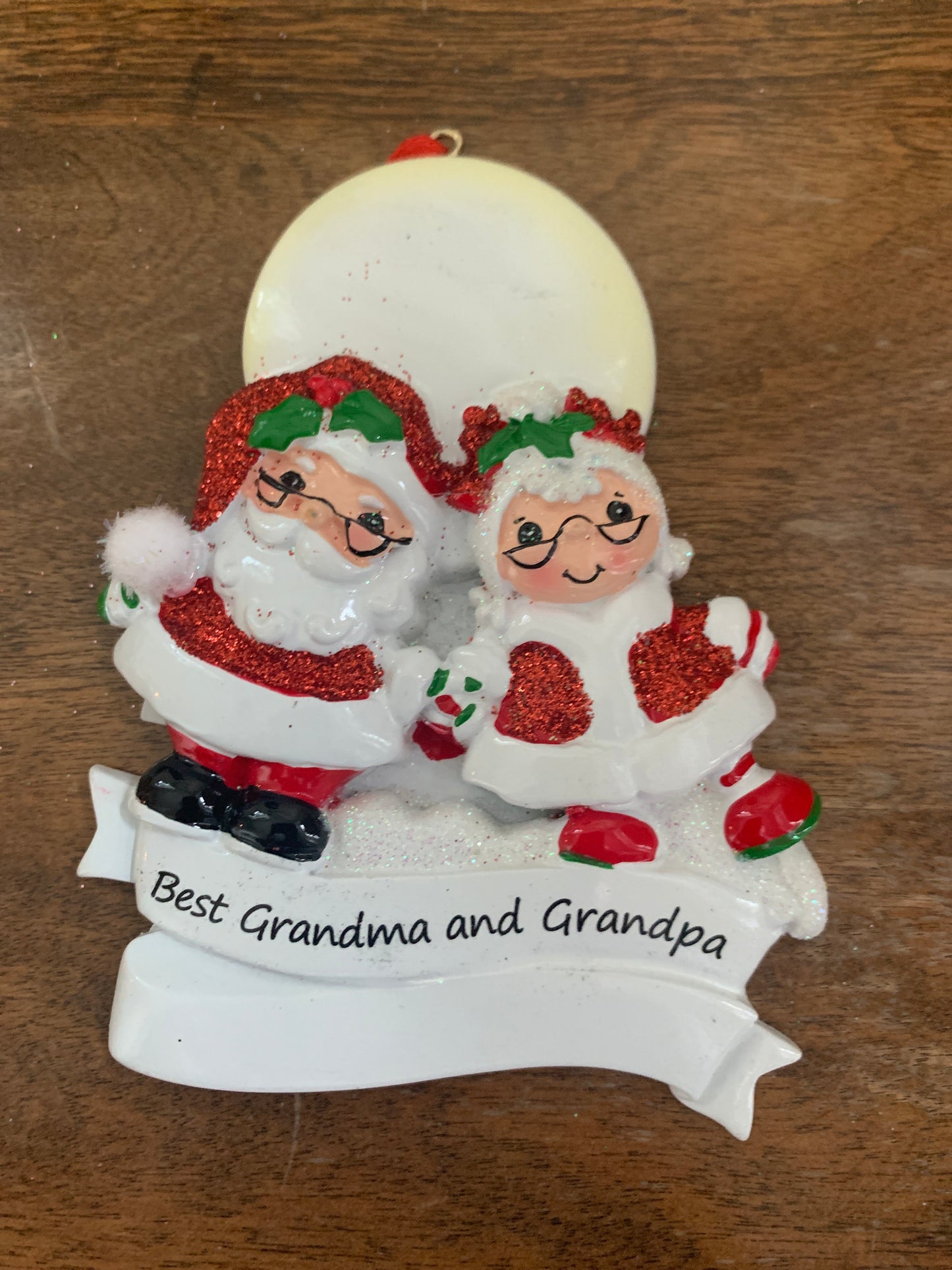 Best Grandma and Grandpa ornament