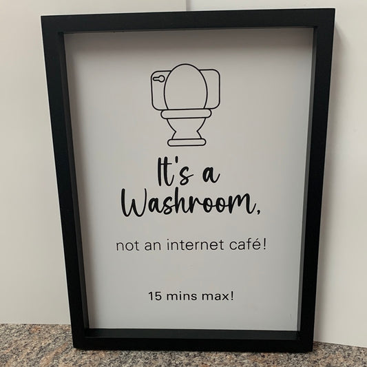 Bathroom Sign