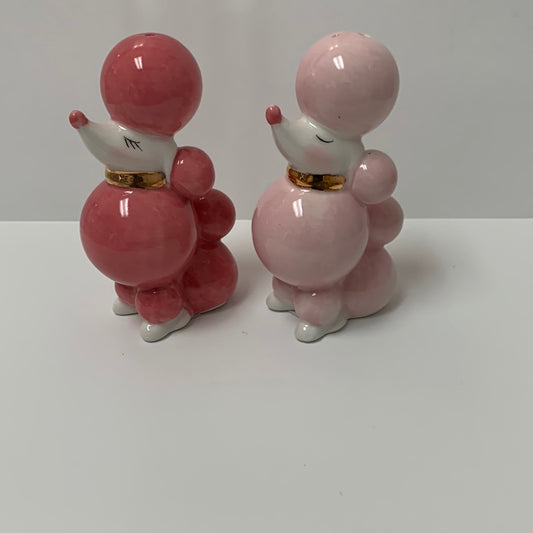 Poodle Salt & Pepper Set