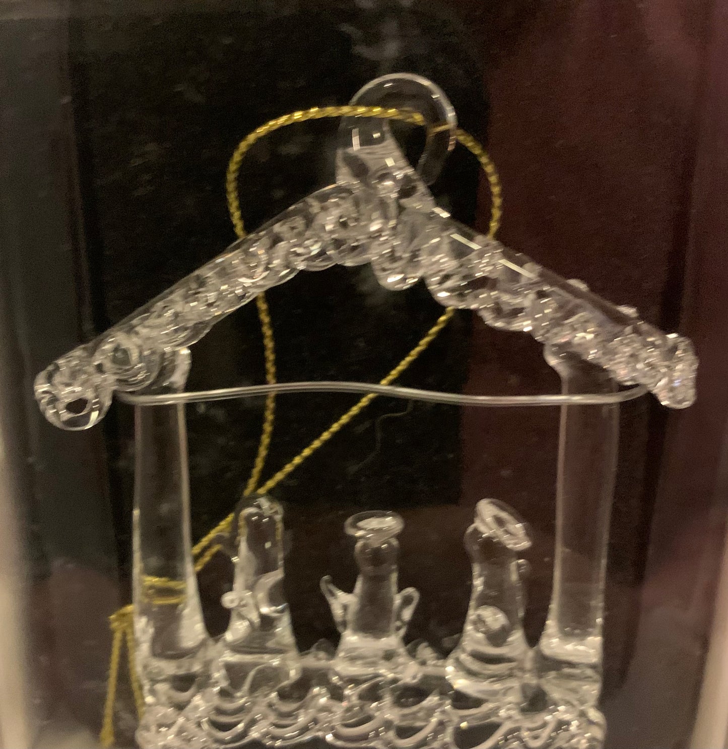 European Style Spun Glass Ornament