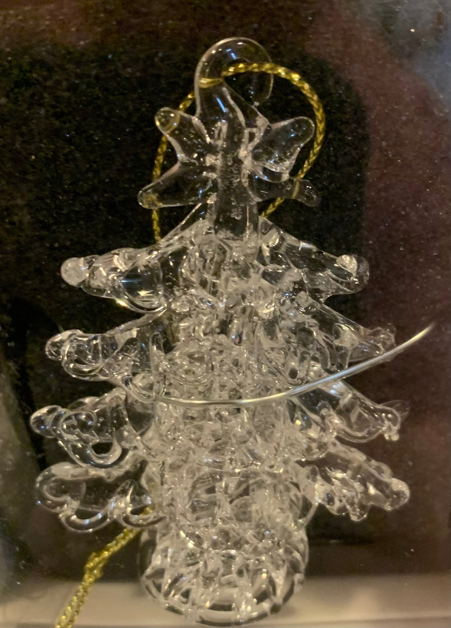 European Style Spun Glass Ornament