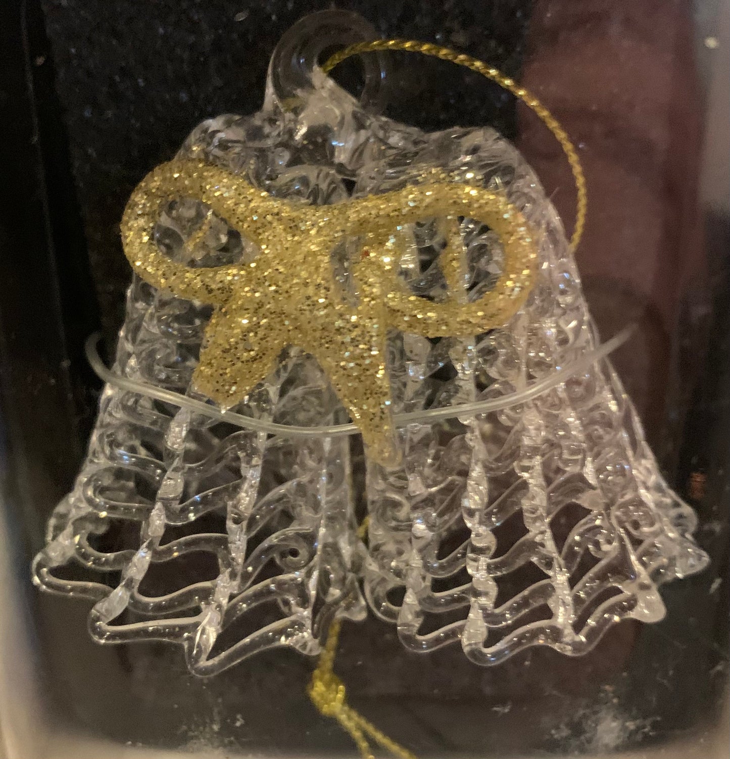 European Style Spun Glass Ornament