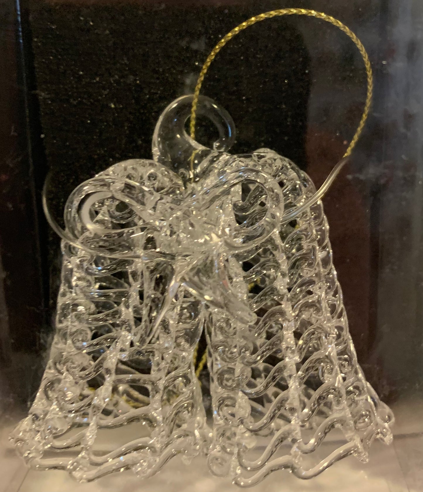 European Style Spun Glass Ornament