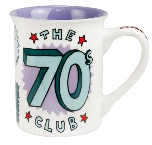 70th Birthday Club Mug