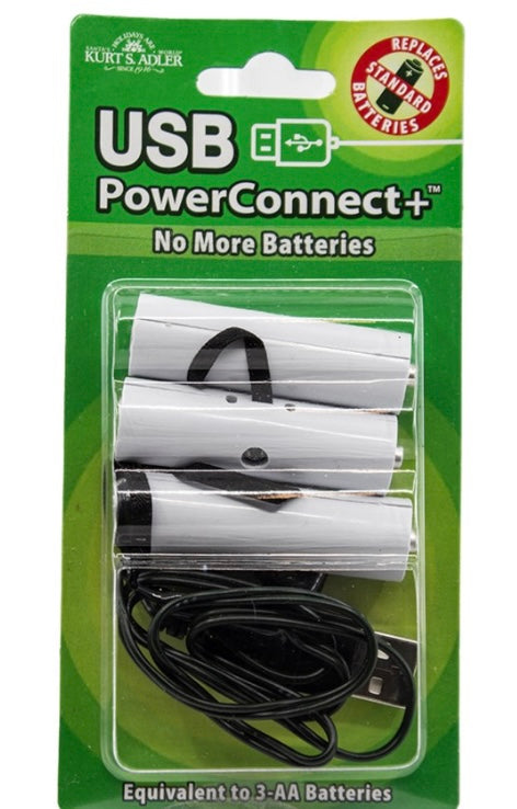 USB Power Connect, No More Batteries