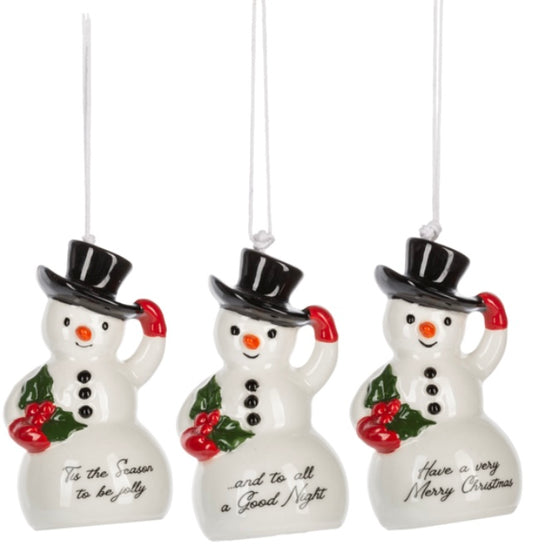 Snowman Bells