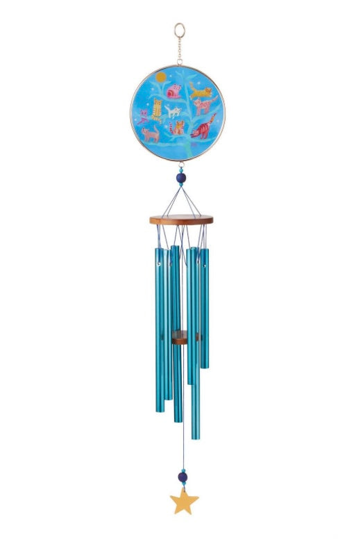 Crazy Cat Wind Chime