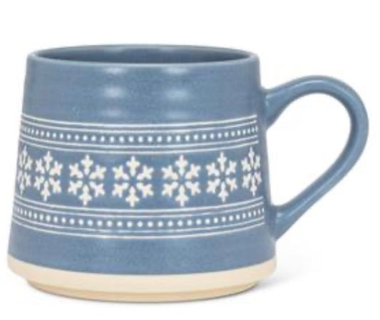 Snowflake Wide Base Mug