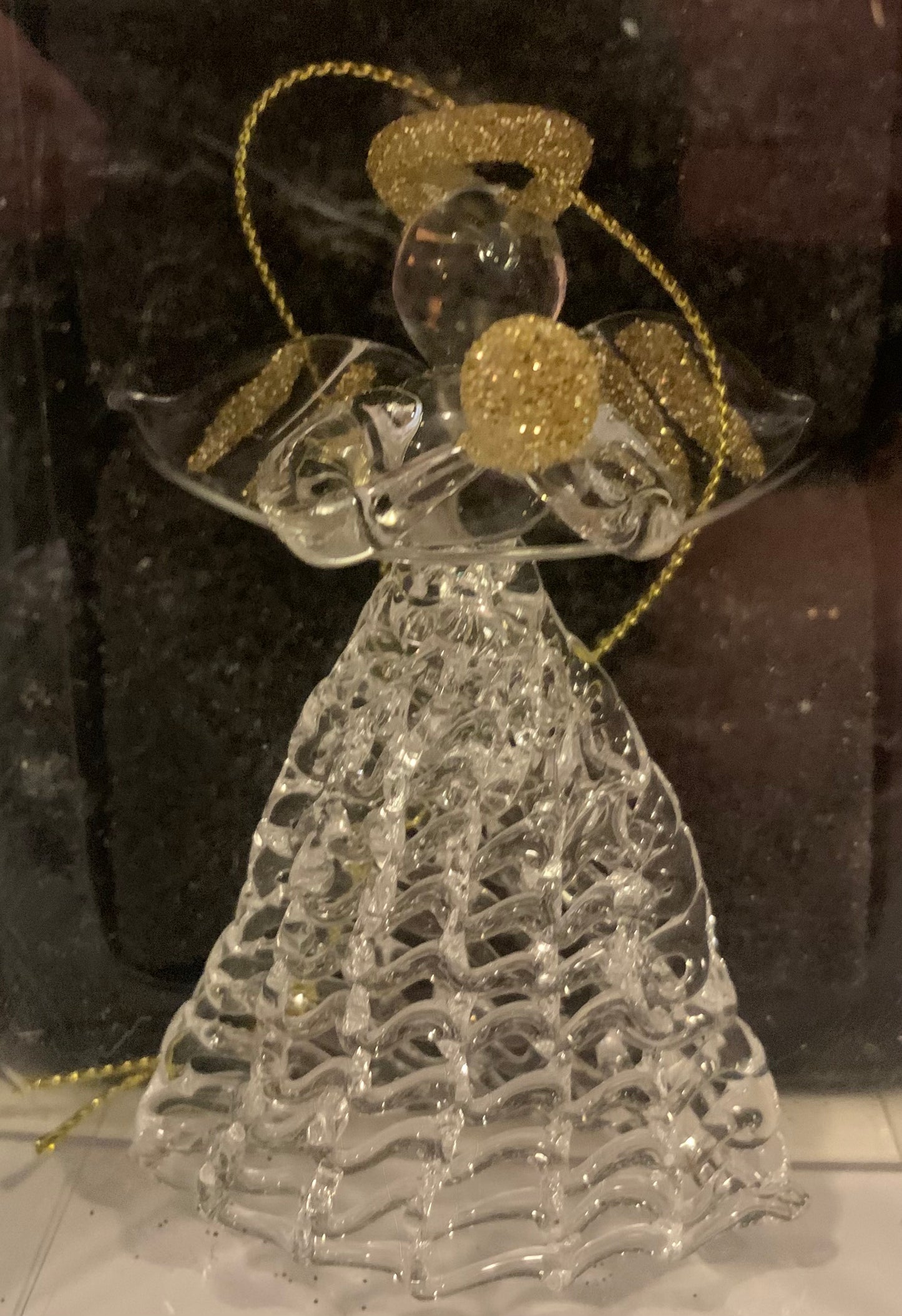 European Style Spun Glass Ornament