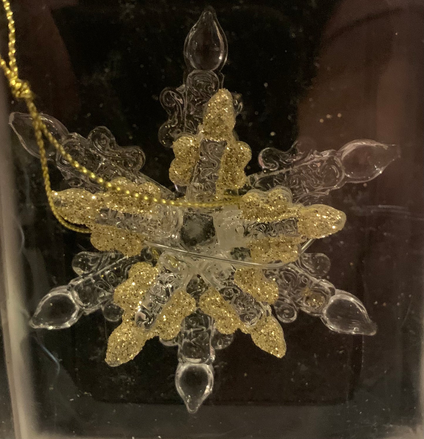 European Style Spun Glass Ornament